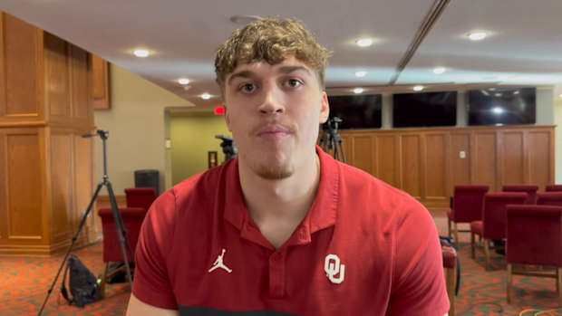 Caiden Woullard Spring Media Day